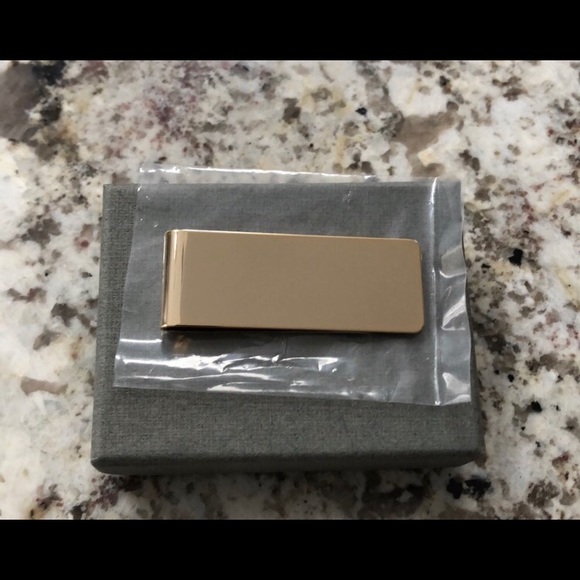 New gold plated money clip with gift box - Picture 1 of 5